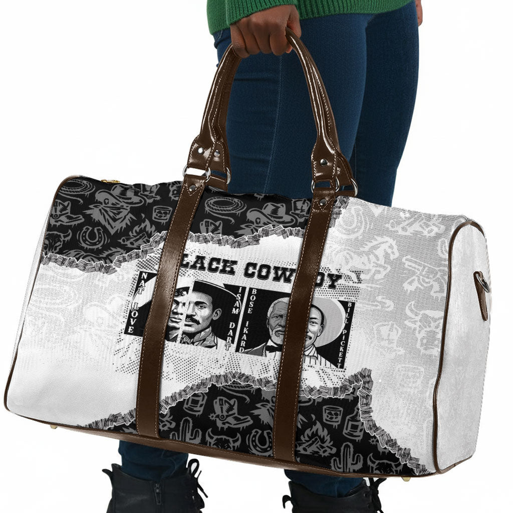 Black Cowboy Travel Bag African American Black History Unique Style