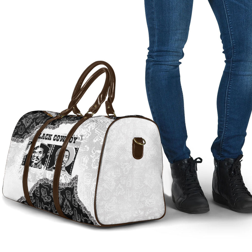 Black Cowboy Travel Bag African American Black History Unique Style