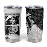 Black Cowboy Tumbler Cup African American Black History Unique Style