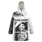 Black Cowboy Wearable Blanket Hoodie African American Black History Unique Style
