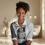 Black Cowboy Women Casual Shirt African American Black History Unique Style