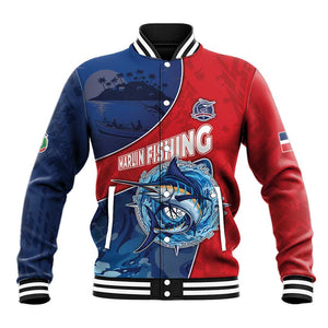 Afro-Dominicans Fishing Baseball Jacket Master Baiter - African Pride