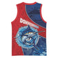 Afro-Dominicans Fishing Basketball Jersey Master Baiter - African Pride