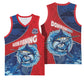 Afro-Dominicans Fishing Basketball Jersey Master Baiter - African Pride