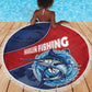 Afro-Dominicans Fishing Beach Blanket Master Baiter - African Pride