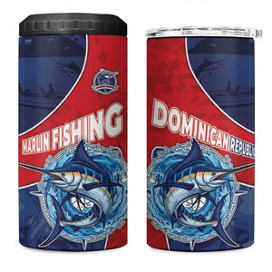 Afro-Dominicans Fishing 4 in 1 Can Cooler Tumbler Master Baiter - African Pride