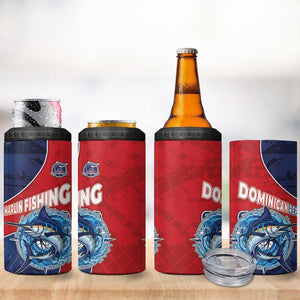 Afro-Dominicans Fishing 4 in 1 Can Cooler Tumbler Master Baiter - African Pride