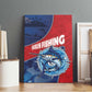 Afro-Dominicans Fishing Canvas Wall Art Master Baiter - African Pride