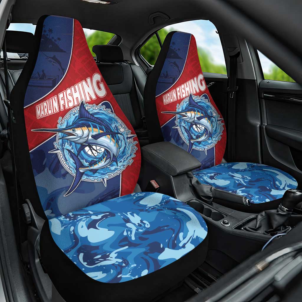 Afro-Dominicans Fishing Car Seat Cover Master Baiter - African Pride