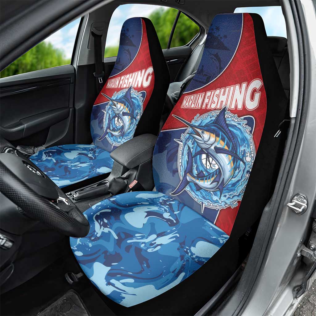 Afro-Dominicans Fishing Car Seat Cover Master Baiter - African Pride