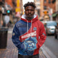 Afro-Dominicans Fishing Hoodie Master Baiter - African Pride