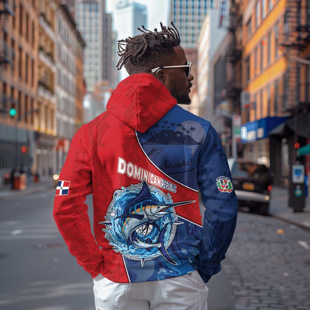 Afro-Dominicans Fishing Hoodie Master Baiter - African Pride