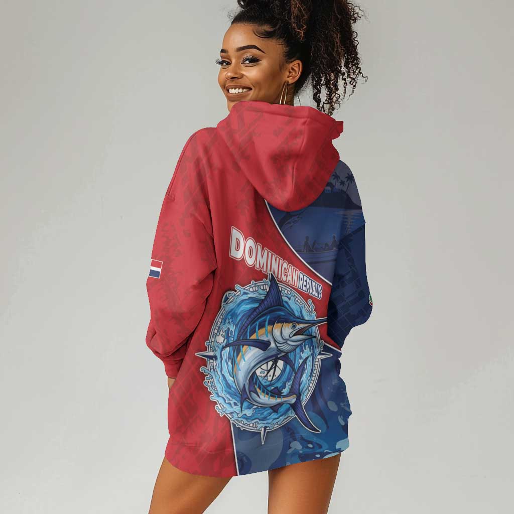Afro-Dominicans Fishing Hoodie Dress Master Baiter - African Pride