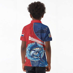 Afro-Dominicans Fishing Kid Polo Shirt Master Baiter DT05