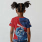 Afro-Dominicans Fishing Kid T shirt Master Baiter DT05