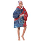 Afro-Dominicans Fishing Kid Wearable Blanket Hoodie Master Baiter - African Pride