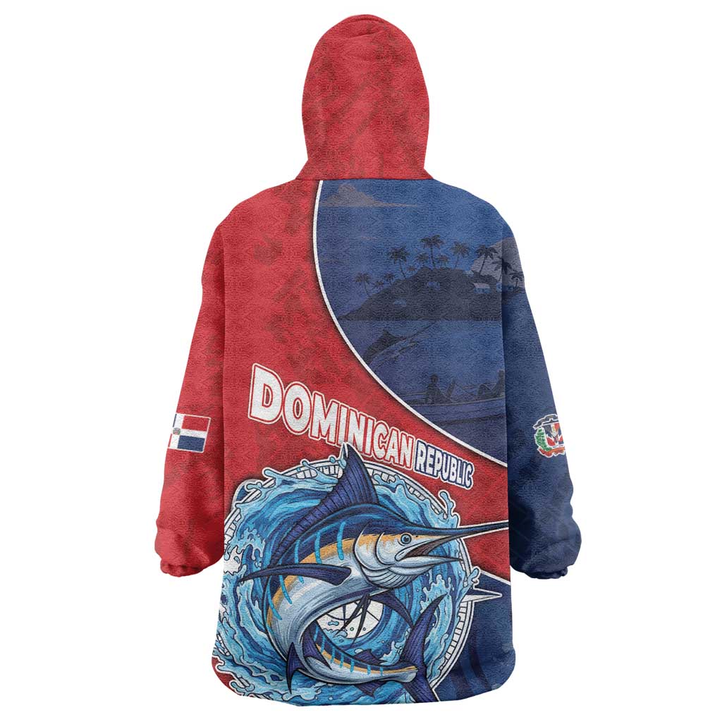 Afro-Dominicans Fishing Kid Wearable Blanket Hoodie Master Baiter - African Pride
