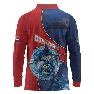 Afro-Dominicans Fishing Long Sleeve Polo Shirt Master Baiter - African Pride