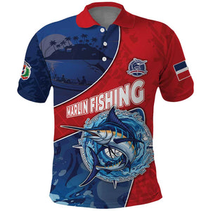 Afro-Dominicans Fishing Polo Shirt Master Baiter DT05
