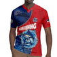 Afro-Dominicans Fishing Rugby Jersey Master Baiter DT05