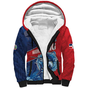 Afro-Dominicans Fishing Sherpa Hoodie Master Baiter - African Pride