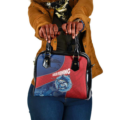 Afro-Dominicans Fishing Shoulder Handbag Master Baiter - African Pride