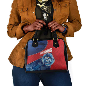 Afro-Dominicans Fishing Shoulder Handbag Master Baiter - African Pride