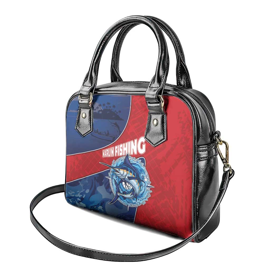 Afro-Dominicans Fishing Shoulder Handbag Master Baiter - African Pride