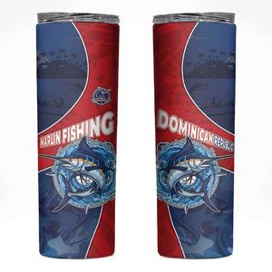 Afro-Dominicans Fishing Skinny Tumbler Master Baiter - African Pride