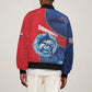 Afro-Dominicans Fishing Sleeve Zip Bomber Jacket Master Baiter - African Pride