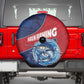 Afro-Dominicans Fishing Spare Tire Cover Master Baiter - African Pride