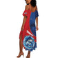 Afro-Dominicans Fishing Summer Maxi Dress Master Baiter DT05