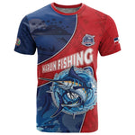 Afro-Dominicans Fishing T shirt Master Baiter - African Pride