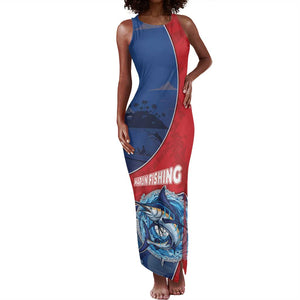 Afro-Dominicans Fishing Tank Maxi Dress Master Baiter - African Pride