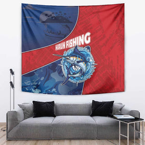 Afro-Dominicans Fishing Tapestry Master Baiter - African Pride