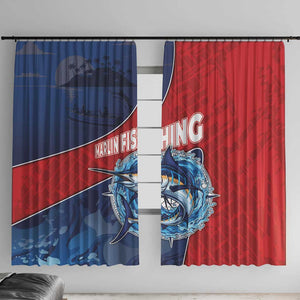 Afro-Dominicans Fishing Window Curtain Master Baiter - African Pride