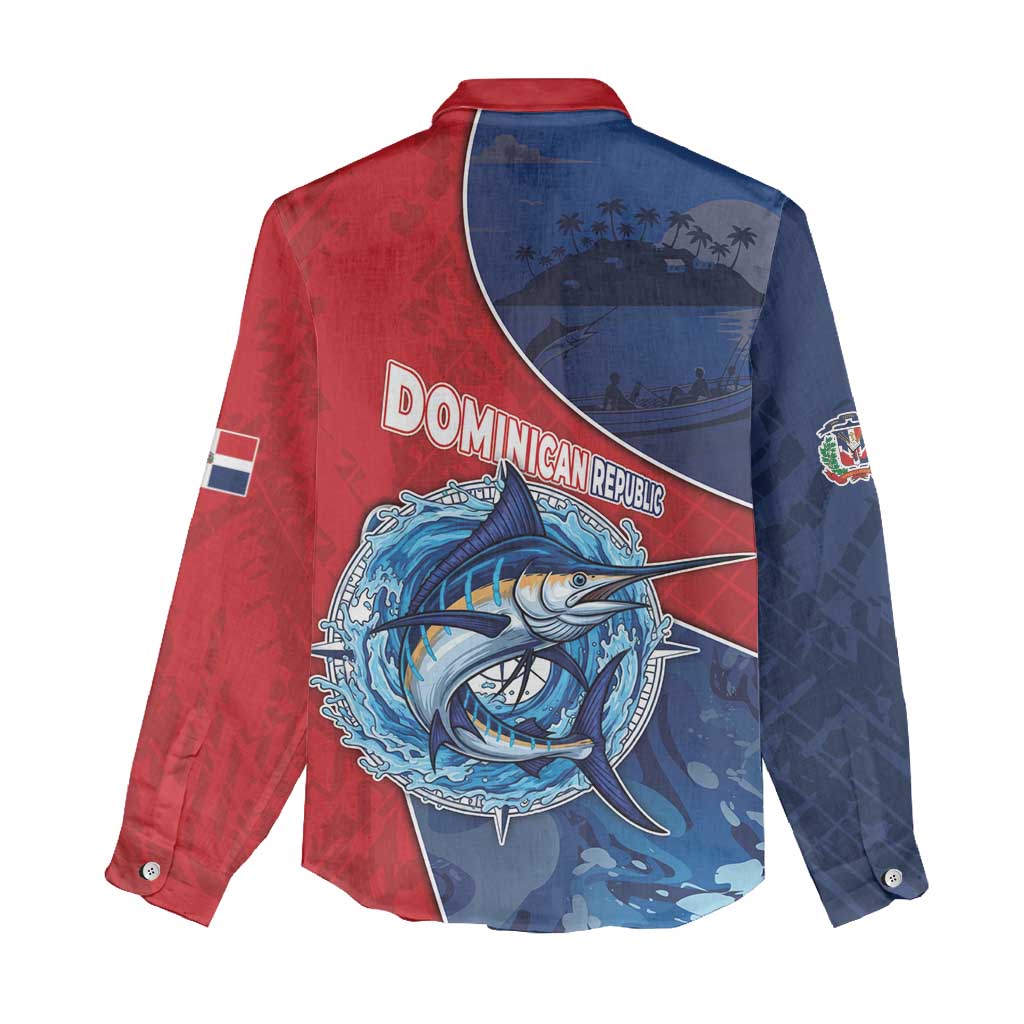 Afro-Dominicans Fishing Women Casual Shirt Master Baiter - African Pride