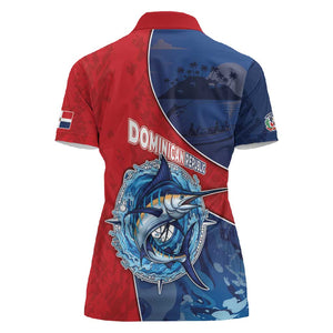 Afro-Dominicans Fishing Women Polo Shirt Master Baiter - African Pride