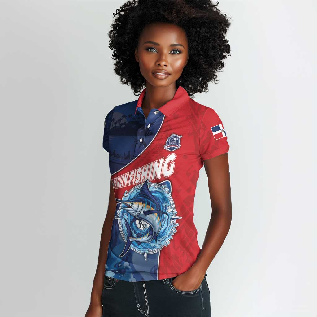 Afro-Dominicans Fishing Women Polo Shirt Master Baiter DT05