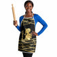 Egyptian God Ptah Apron Gold Mummy Wrap Hieroglyphics Patterns