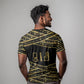 Egyptian God Ptah T shirt Gold Mummy Wrap Hieroglyphics Patterns