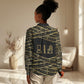 Egyptian God Ptah Women Casual Shirt Gold Mummy Wrap Hieroglyphics Patterns