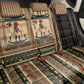 Egyptian God Ra Back Car Seat Cover Ancient Mythology Solar Barque Falcon