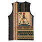 Egyptian God Ra Basketball Jersey Ancient Mythology Solar Barque Falcon