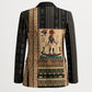 Egyptian God Ra Blazer Ancient Mythology Solar Barque Falcon