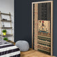 Egyptian God Ra Door Cover Ancient Mythology Solar Barque Falcon