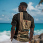 Egyptian God Ra Hawaiian Shirt Ancient Mythology Solar Barque Falcon DT05