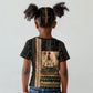 Egyptian God Ra Kid T shirt Ancient Mythology Solar Barque Falcon