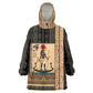 Egyptian God Ra Kid Wearable Blanket Hoodie Ancient Mythology Solar Barque Falcon