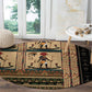 Egyptian God Ra Round Carpet Ancient Mythology Solar Barque Falcon